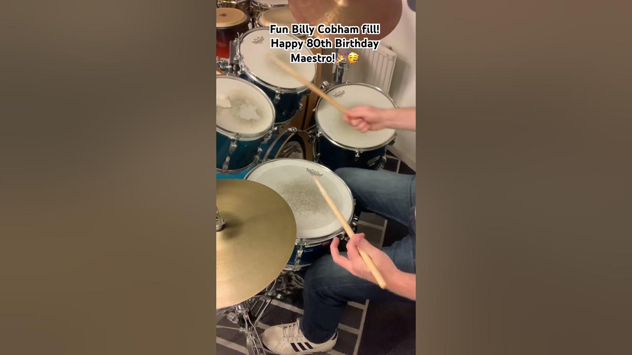 Fun Billy Cobham fill! π₯ Happy Birthday Maestro! ππ₯³ Fun Billy Cobham fill! π₯ Happy Birthday Maestro! ππ₯³