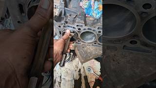 piston play check | checking pistop ring gap | how to check piston play & ring gap #shorts #reels
