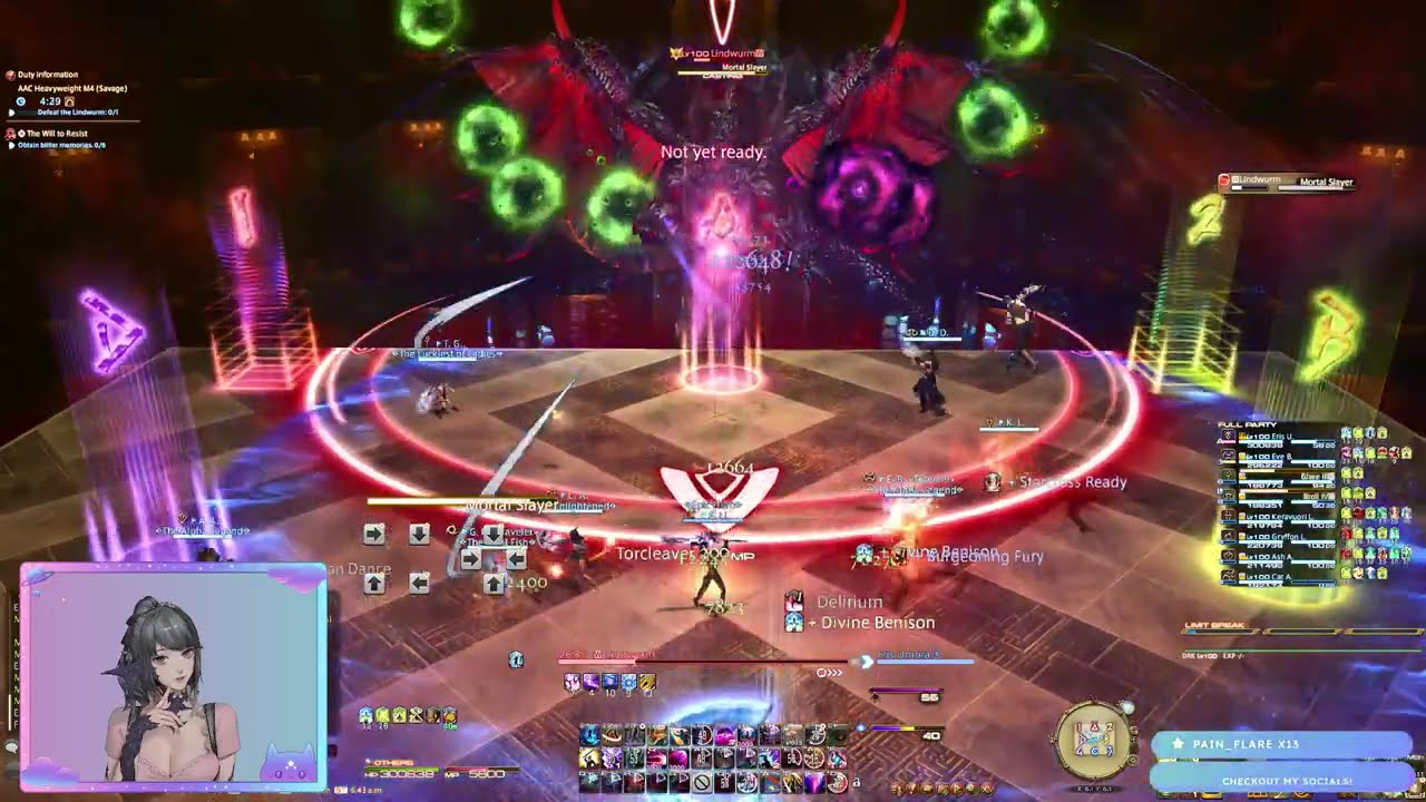 FFXIV DRK POV M12S P1 Clear  - Eris Umbra