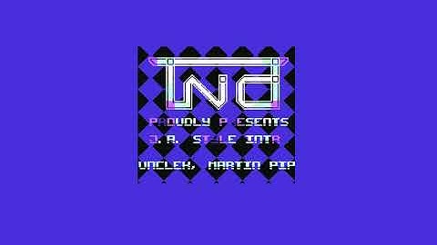 Jack alien style intro by The New Dimension !  Commodore 64 (C64)