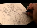 【刀剣乱舞】陸奥守描いてみた。ペン入れ編