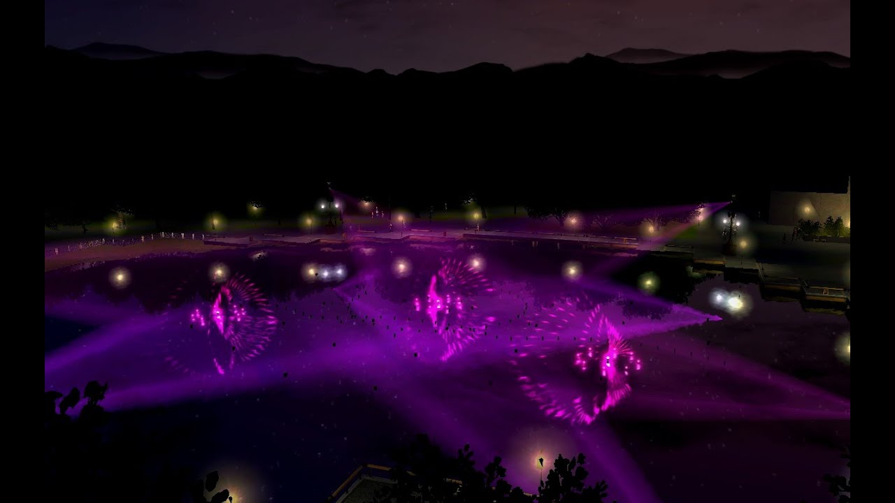 Fonteine Rct3 Spamalot - Always Look On The Bright Side Of Life | RCT3 Fountain Show ...