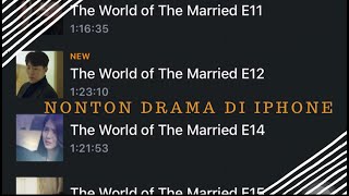 Cara nonton drama korea tanpa viu atau netflix di iphone