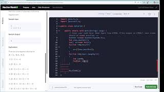 From Zero Again | Day 84 | Solving HackerRank Java Data Structures &amp; Exception Handling