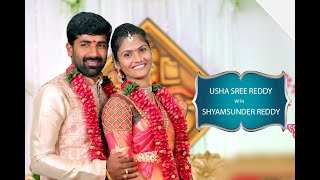 Cinematic Engagement Promo || USHA SREE REDDY + SHYAMSUNDER REDDY  || SR PHOTO CORP