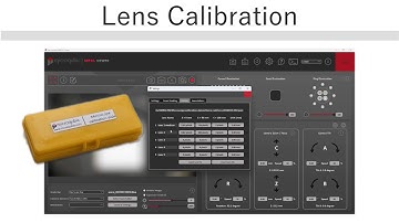 6. LENS CALIBRATION | MCRL700 3D Imager Pro