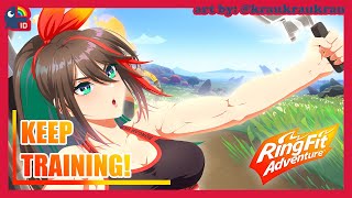 【 Ring Fit Adventure | #5 】last training untuk minggu pertama!【 NIJISANJI ID | Etna Crimson 】