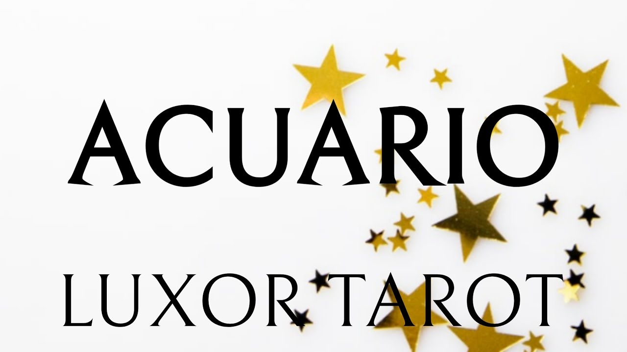 ACUARIO ♒ NI TE IMAGINAS TODO LO QUE VIENE AQUI TE DIGO TODOOOO 😊🪐🔮 🌊🥳🌬 ...