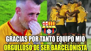 ORGULLOSO DE SER BARCELONISTA BSC SE DESPIDE DE LA COPA LIBERTADORES GRACIAS EQUIPO MÍO