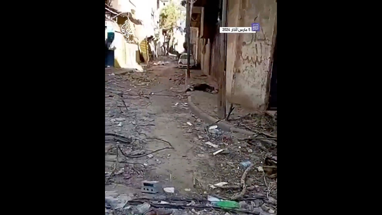 مشاهد مؤلمة عقب انسحاب الاحتلال الإسرائيلي من خان يونس