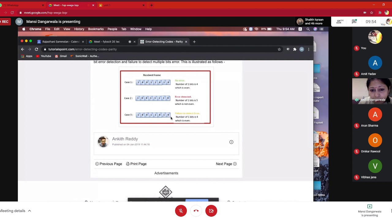 Error Detection Digital Electronics YouTube