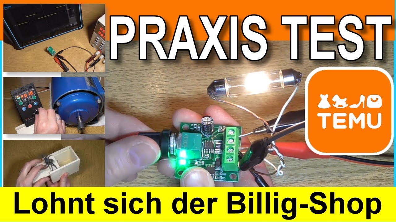 Wie seriös ist Temu ? TEMU Werkzeug & Elektronik im unabhängigen Praxis Test