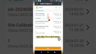 Backup data function of Landstar. #gnss #backup #survey #geography #gps #gnssrtk screenshot 5