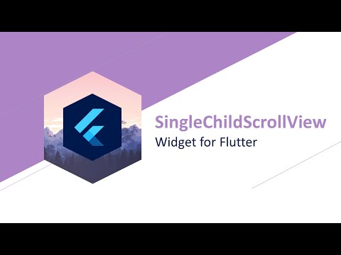 SingleChildScrollView - Widget
