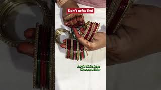 लाल हरी जेली चूड़ी | #shorts #bangles #chudiyan #trendingshorts #youtubeshorts #viral @rbbangle