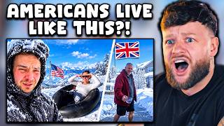 Europeans First Time Witnessing an American Winter...