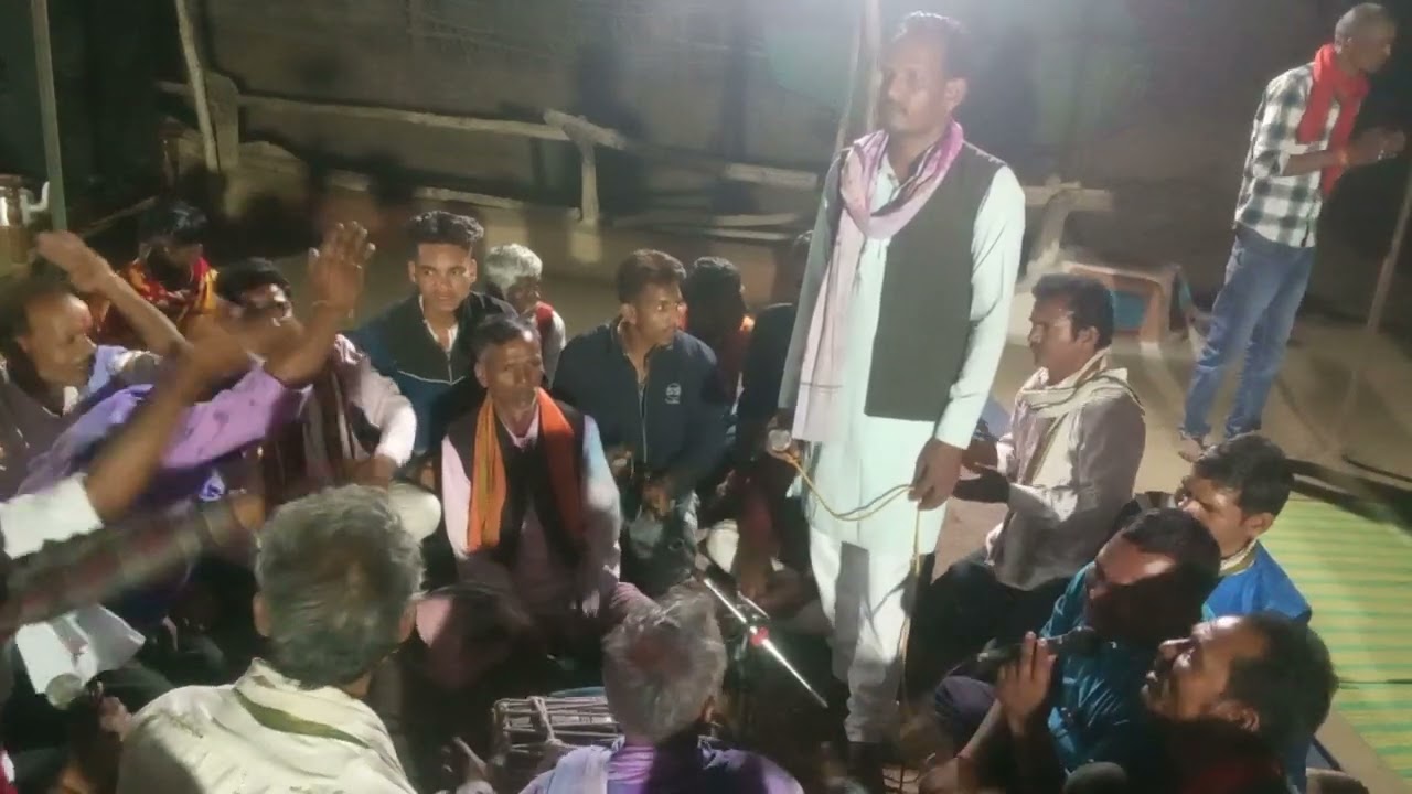 काया के फाग जवाबी मुकाबला गायक मनीराम यादव और रामकुमार यादव झरिया वाले