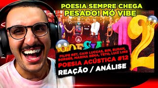 POESIA ACÚSTICA 12 - PRA SEMPRE [REAÇÃO/ ANÁLISE]