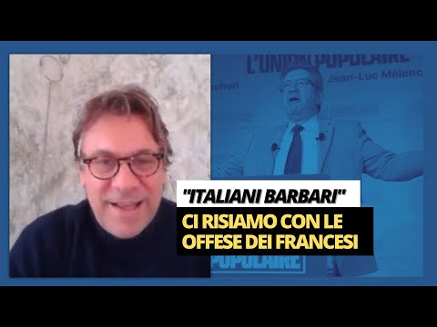 "Italiani barbari": ci risiamo con le offese dei francesi - Zuppa di Porro 12 nov 2022