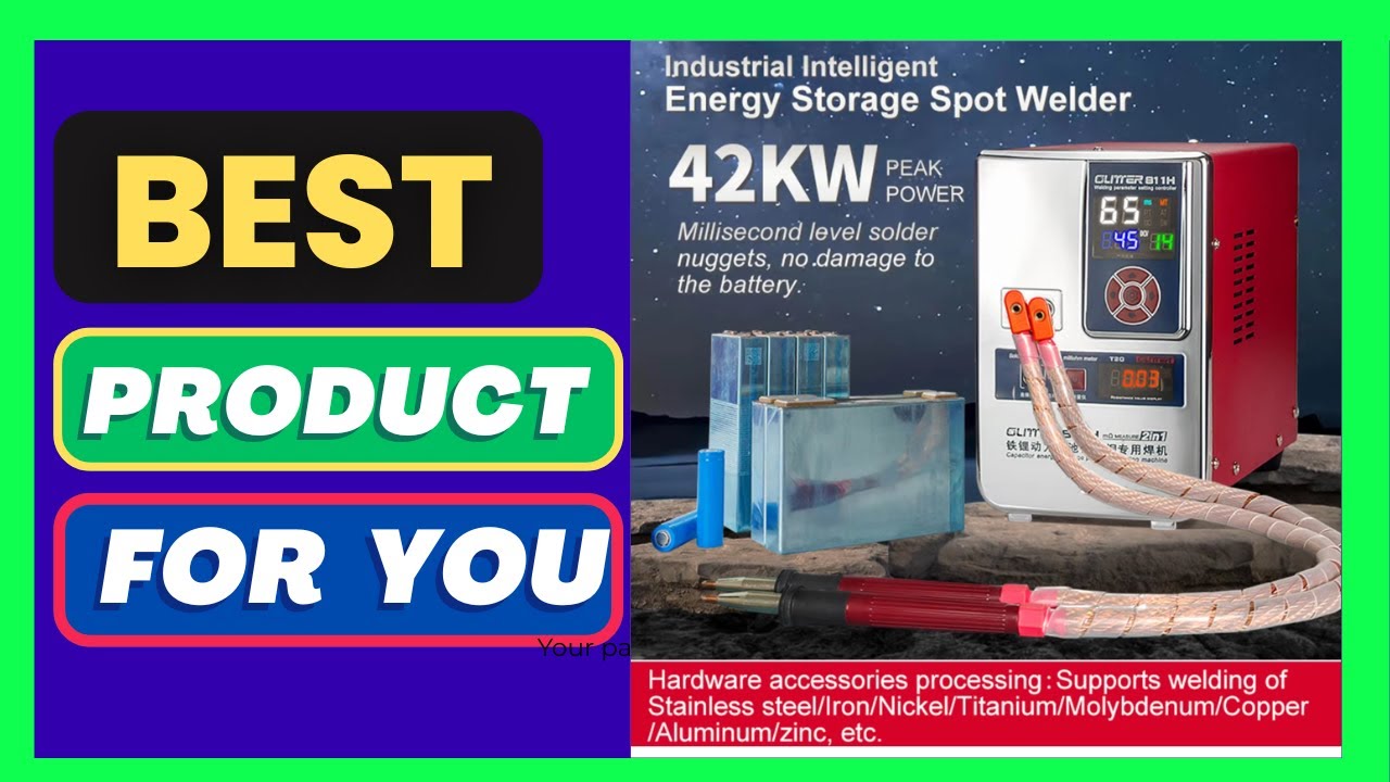 Prismatic battery spot welder Glitter