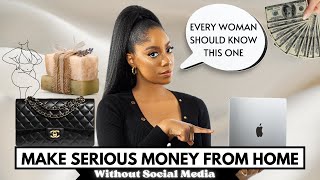 The NUMBER ONE Small Business Idea For Women (Make Money From HOME) | NO Social Media