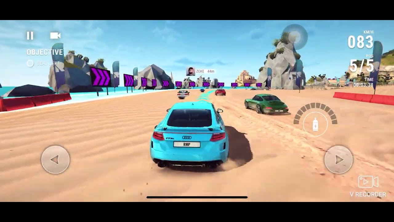 Audi TT RS Coupe Zeke Boss Race #1 Race Max Pro Iphone 11 Gameplay Part 1 2026