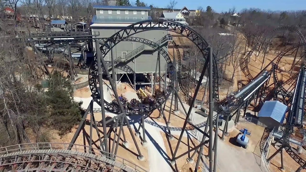 Time Traveler launched spinning coaster (Mack Rides) YouTube
