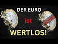 GEFAHR‼️ - Der Euro STIRBT SO schlimm ist es... Total Verlust😱 - 85% Wertverlust gegenüber Gold💲