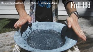 Chinese Spouting Bowl in Slow Motion -full hd 720- The Slow Mo Guys