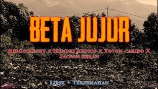 Lagu Galau Timur - BETA JUJUR - Toton Caribo || Lirik Terjemahan ||Terbaru 2021