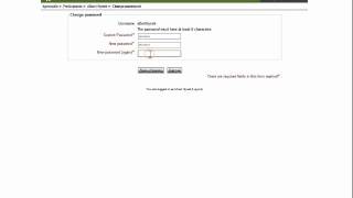 MOODLE HOW-TO: CHANGING YOUR PASSWORD