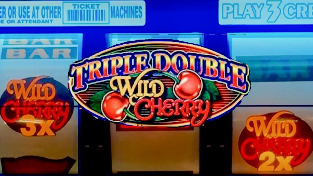 Chasing That Big Hit! Triple Double Wild Cherry Classic Slot