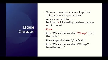 Escape characters to print double quotes || python programming tutorial