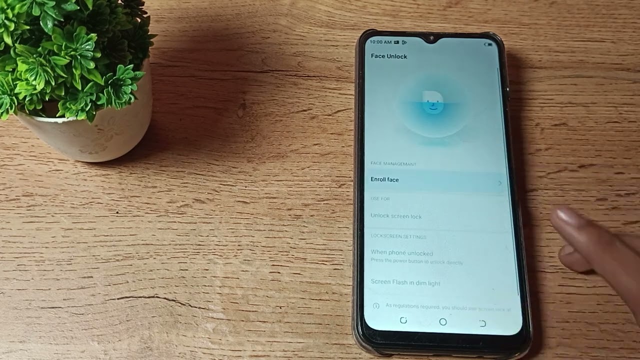 How to Set Face Lock in tecno spark 7 phone, Face Lock setting tecno phone