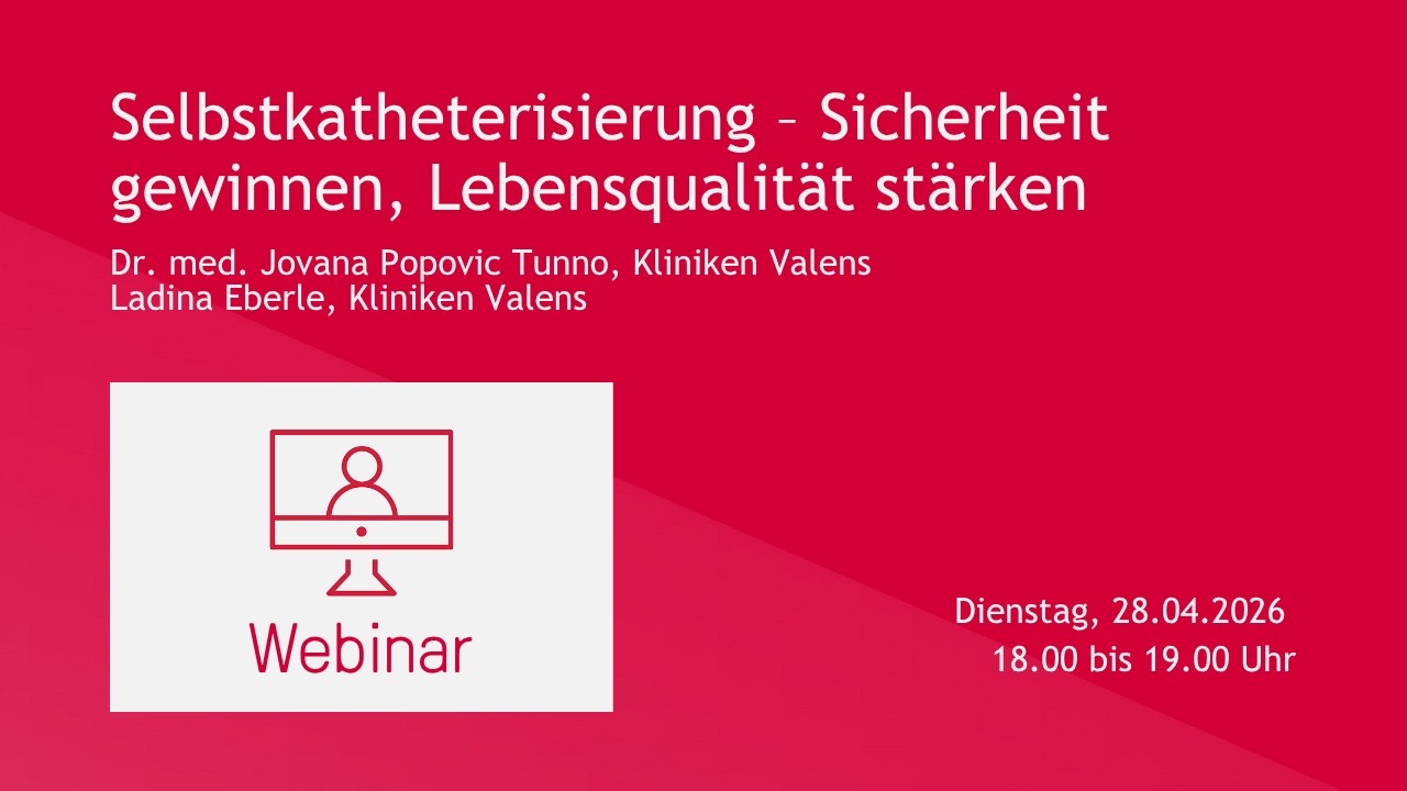 Webinar: Selbstkatheterisierung – Sicherheit gewinnen, Lebensqualität stärken