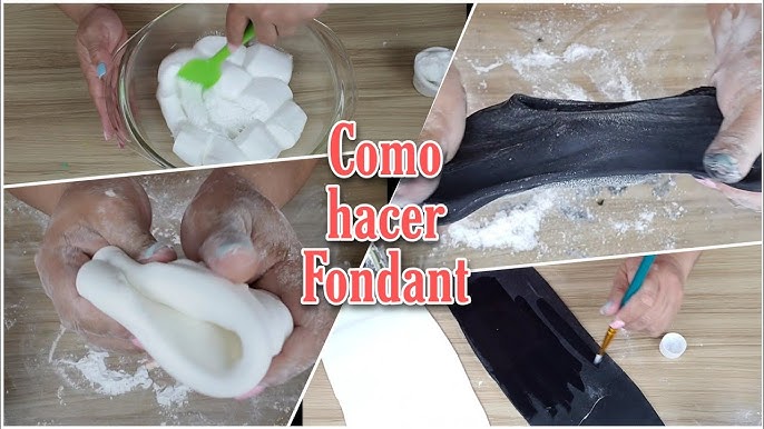 Cómo Hacer Fondant Negro Con Vista Profesional Fácil! - Madelin's Cakes 