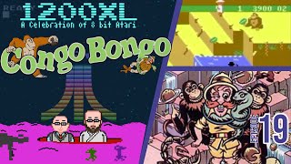 Famous Congo Bongo, Atari 8 bit style! 1200XL Episode 19 Wealth