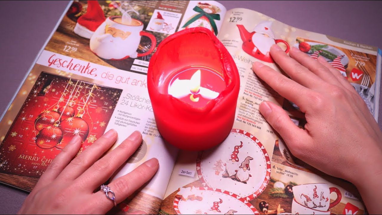 ASMR KATALOG SHOW & TELL 🎄🎁 WELTBILD WINTER WEIHNACHTSKATALOG 🎀 SOFT SPOKEN 🎀 DEUTSCH/ GERMAN