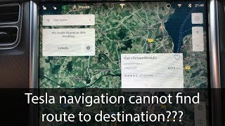 Tesla navigation quick tip to speed things up