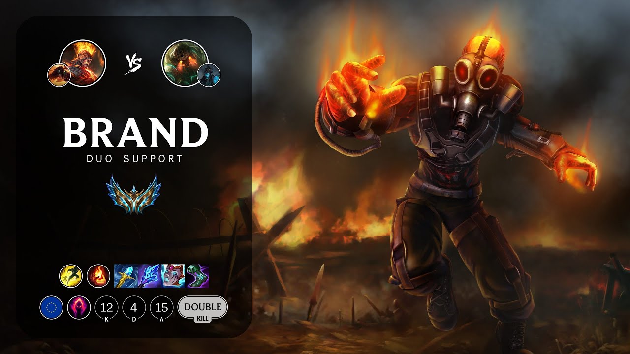 Brand Support vs Nautilus - EUW Challenger Patch 13.4