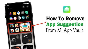How To Remove Unwanted App Suggestion From Mi App Vault🙄 #XiaomiTricks