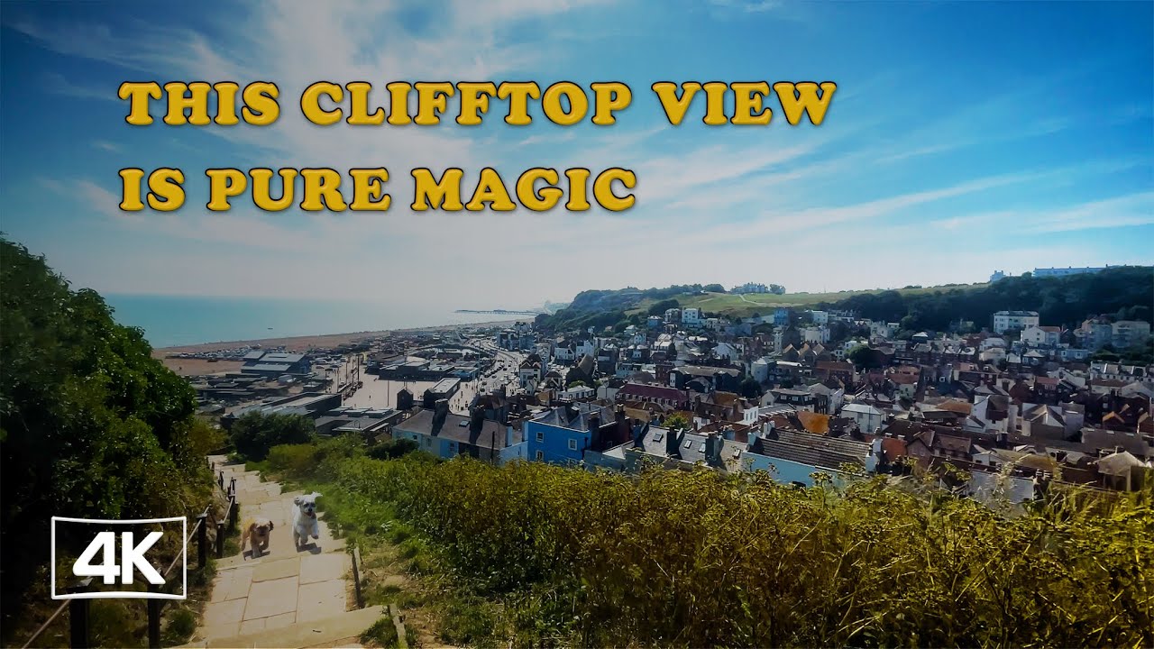 Hastings Walking Tour [4K] | A Walk Through England’s Historic Seaside Town