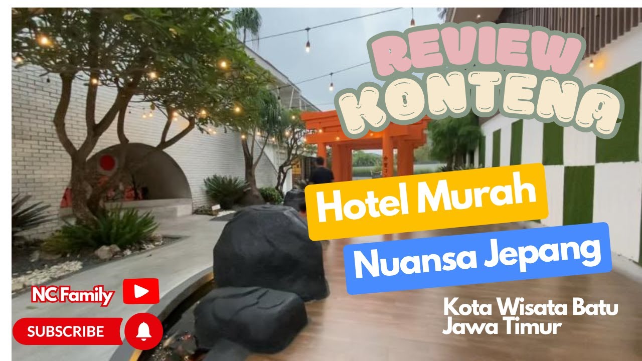 Review Family Room || Kontena Hotel Batu || Rekomendasi Hotel Murah Batu Malang || Mulai 300 ribuan