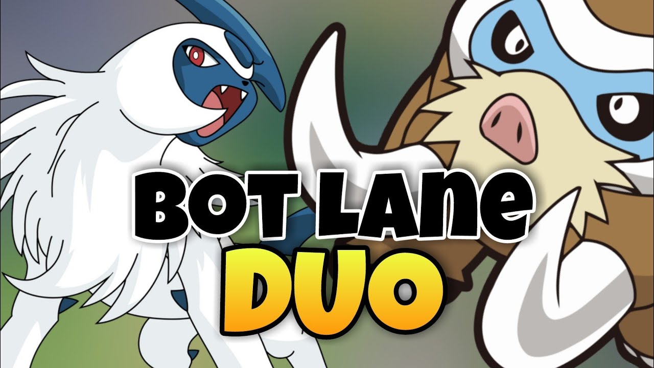 This *Absol X Mamoswine* is Dominant "BOT LANE" Duos | Pokémon UNITE