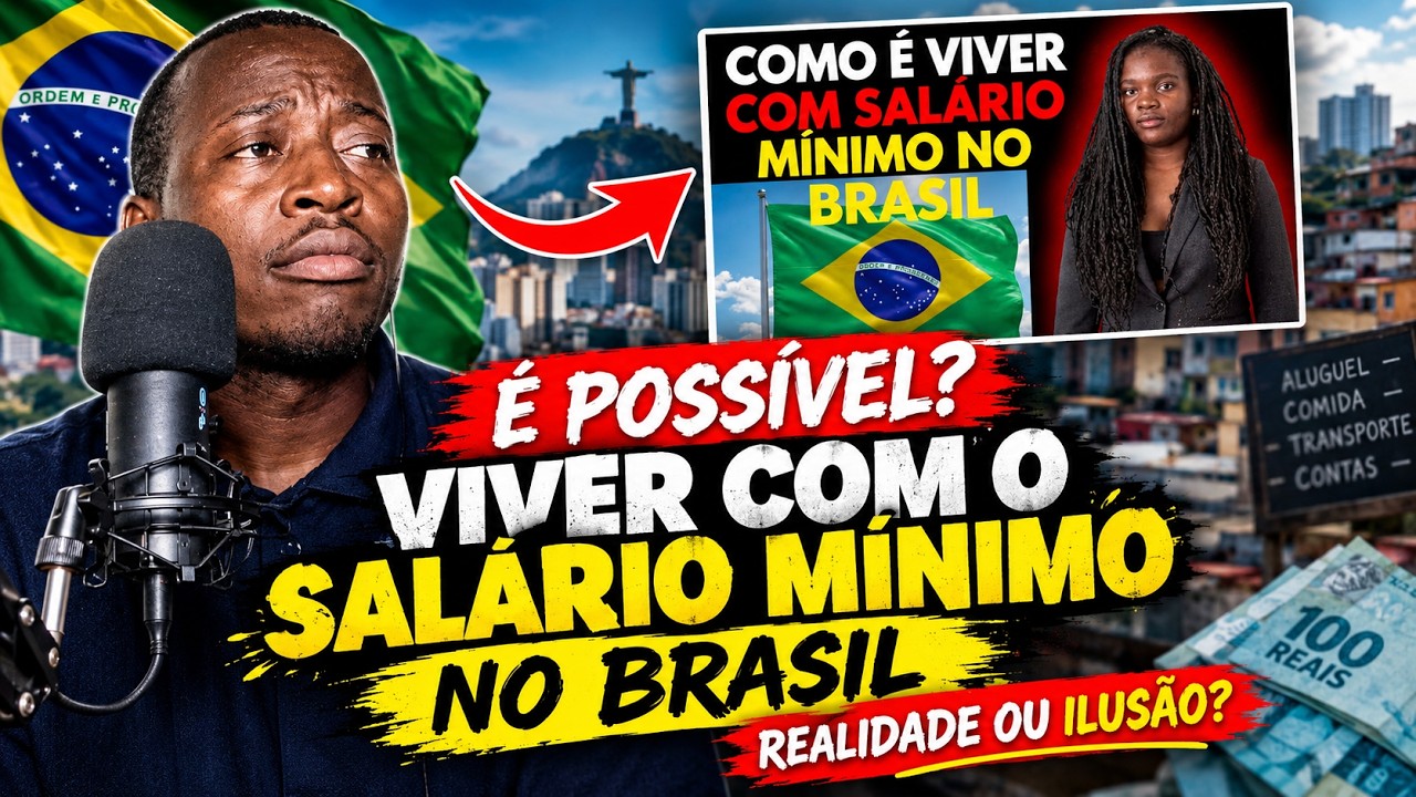 MOÇAMBICANA CHOCA AO REVELAR COMO É VIVER COM O SALÁRIO MÍNIMO NO BRASIL!