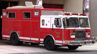 DCFD Rescue Squad 1 (Spare) Responding