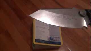Microtech Select Fire Hard Use Demo #4 (Psycho Stabing Phone Book)