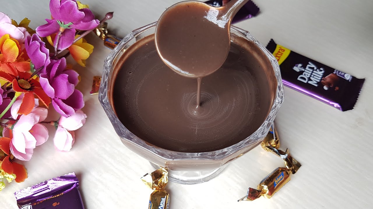 চকলেট সস Chocolate Syrup Chocolate Sauce Recipe Bangla YouTube