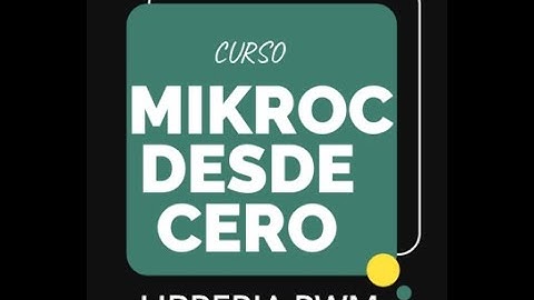 FINALIZANDO LIBRERIA PWM EN MIKROC