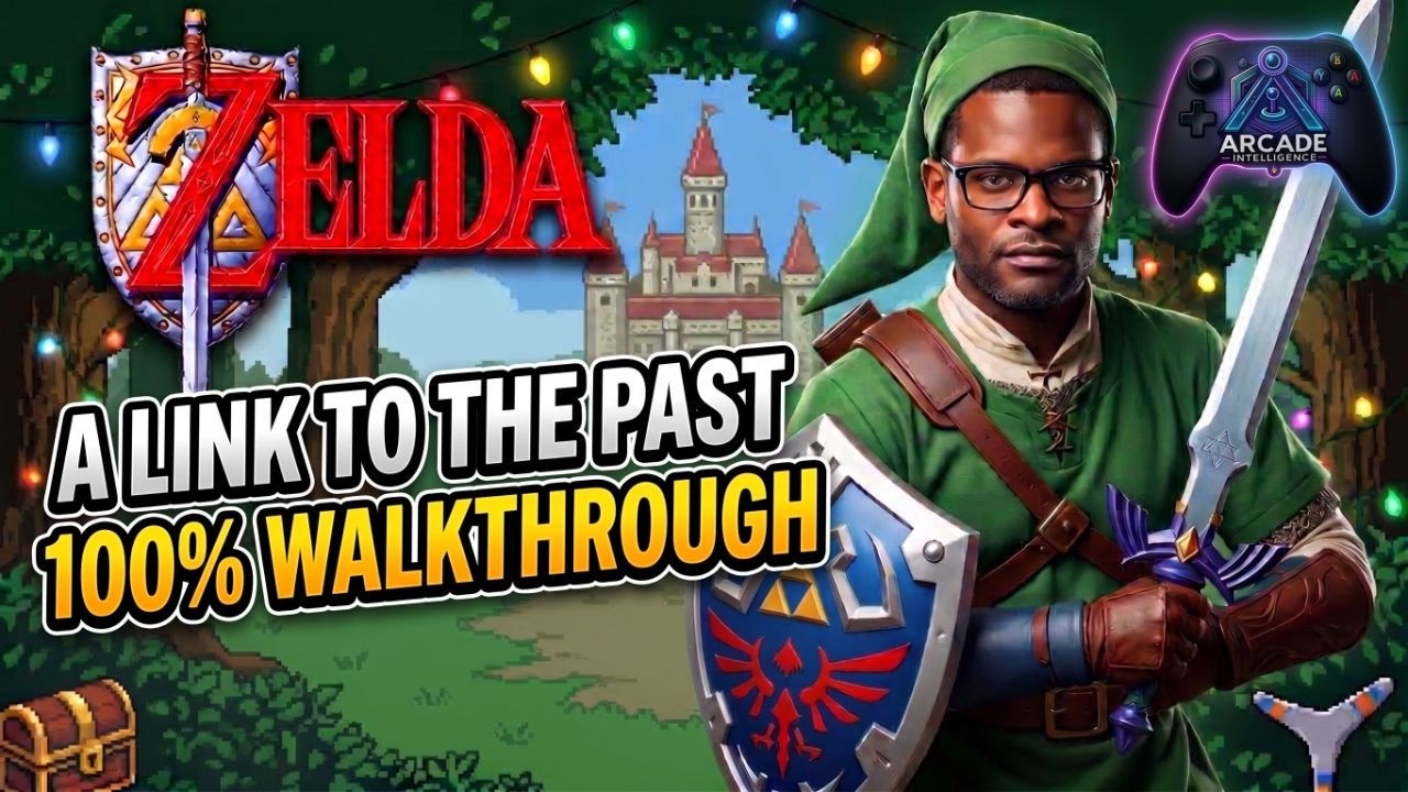 🔴 H) The Legend of Zelda: A Link to the Past - 100% FULL GAME Walkthrough